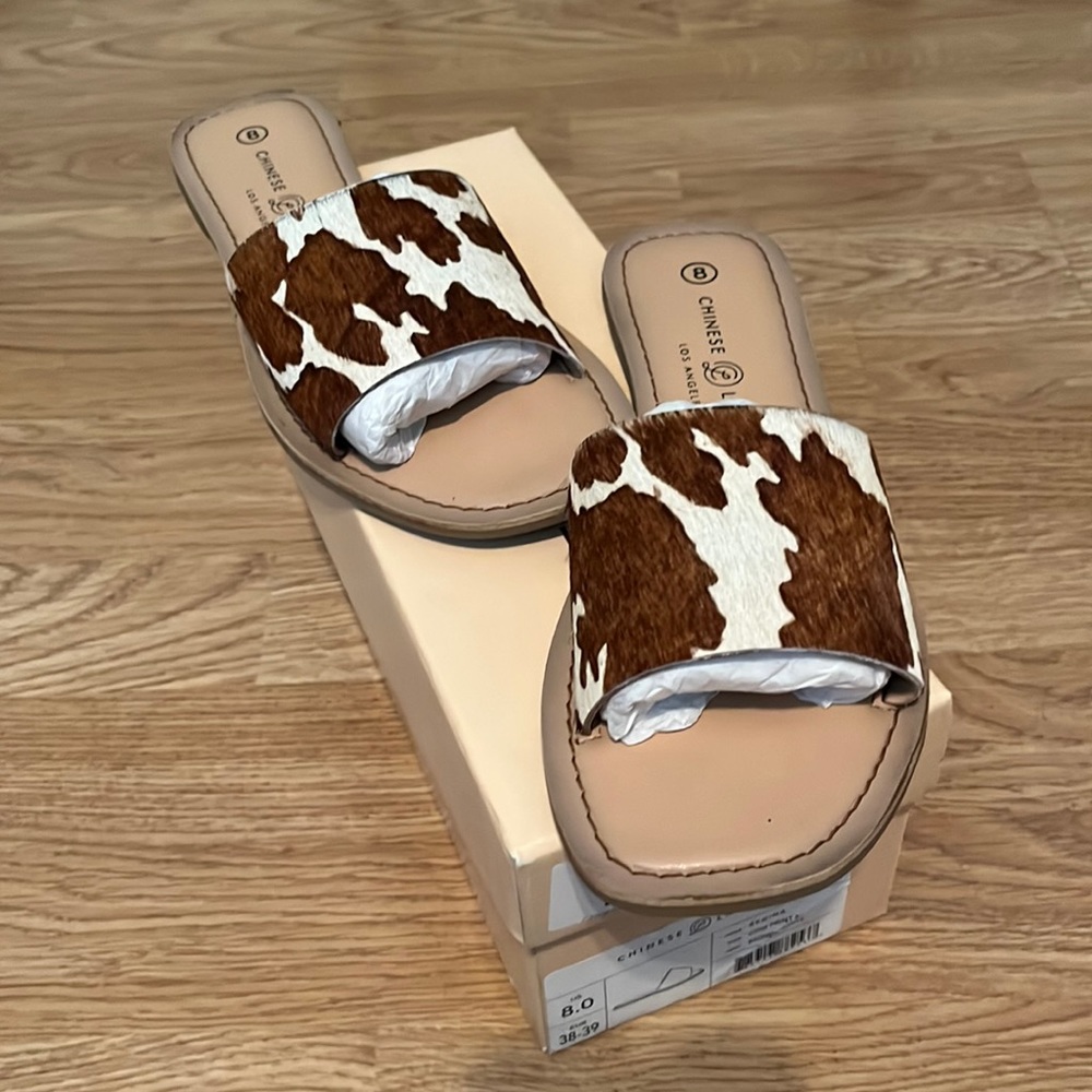 Chinese Laundry Faux Hair Slides